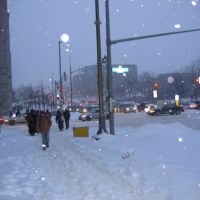 Snowy Elgin street, Оттава