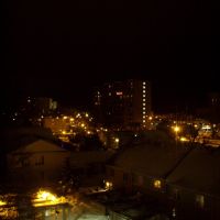 View of Downtown Shwa at night, Ошава