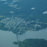 Gogama, ON from the air, Садбури