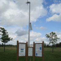 Wind Power at Gillies Lake Timmins Ontario, Тимминс