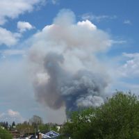 Fire in Schumacher, May 2010, Тимминс