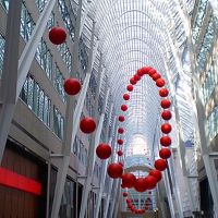 Red Ball and more......Allen Lambert Galleria, Brookfield Place, Bay Street, (BCE) Red Ball project, Торонто