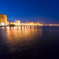 Larnaka by night/ Λάρνακα, Ларнака