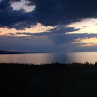 Закат над Иссык-Кулем, Каджи-Сай