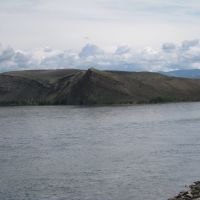 The Bee-Chem River (Great Jennisey), left, and the Kaa-Chem (Small Jennisey) meet, Кызыл Туу