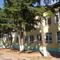 School in Rybachje village, Рыбачье