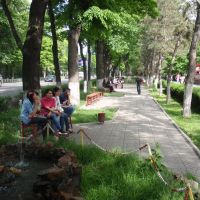 Street-scape in Bishkek, Бишкек