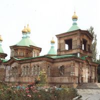 a Wooden Church Karakol, Каракол