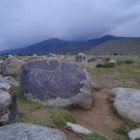 Petroglyphs. Cholpon Ata, Kyrgyzstan., Чолпон-Ата