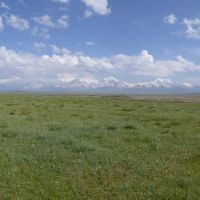 Panorama near Sary-Tash, Kyrgyzstan, Сары-Таш
