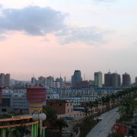 宝塔路口观市区 , View From Rd.Bao Ta, Урумчи