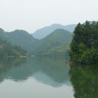 Xixi lake, viewing south hills, Далянь