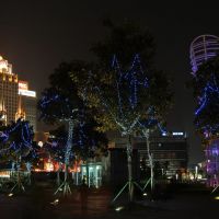 彩灯交织不夜天 （天一广场2009  Not sleeping night with many colorful intertwined Lights   ! (2009 in Tianyi square) !, Нингпо