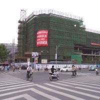 Bamboo scaffolding, Hangzhou, Ханчоу