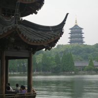 Chinese Pavilion & Leifeng Pagoda / 雷锋塔, Ханчоу