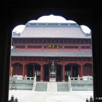 杭州西湖五代十國時的吳越國錢王祠 / Shrine to King Qian, Hangzhou, Zhejiang Province, Ханчоу