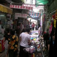 Alley market in Guangzhou, Гуанчжоу