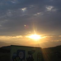 Արևամուտը Լոռվա լեռներում, Հայաստան, Закат в горах Лори,Армения, Ванадзор