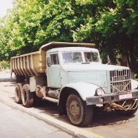 Old Russian Truck.  KRAZ 256, Брест