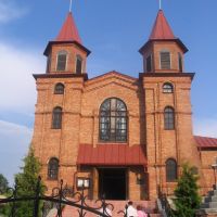 Ляхавіцкі касцёл, Świętego Józefa. Catolic church, Ляховичи
