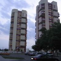 Two 20 Story Blocks of Flats (Twin Towers), Минск