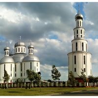 Nový pravoslavný kostel v Brestu, Belarus, Минск