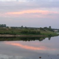 View of The Z. Dvina river, Бешенковичи