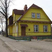 бывшее здание жд вокзала, ныне жилой дом, Браслав