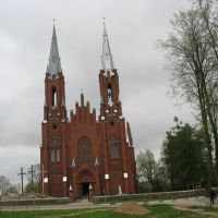 Vidzy.Catholic church., Видзы