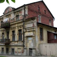 The last old house at Putna street near Uśpienskaja Hill in Viciebsk, Витебск