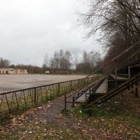 Стадион для игры в мотобол (или то, что от него осталось), Новополоцк