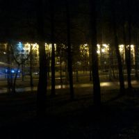 ночной город, Новополоцк