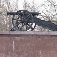 пушка возле усадьбы Румянцевых- Паскевичей, Гомель