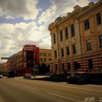 Гэта самая галоўная вуліца Гомеля - вуліца Савецкая ... This is the main street of Gomel - Sovetskaya street, Гомель