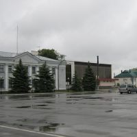 Житковичи, Центральная площадь. Zhytkavichy, the Central square, Житковичи