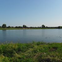озеро в парке, Калинковичи