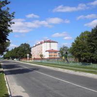 Лельчицы - новые дома по улице Ленина, Лельчицы