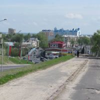 view on the street Ryzhkov 2, Мозырь