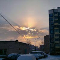 облака как лицо( Рогачёв ) 31.12.2010, Рогачев