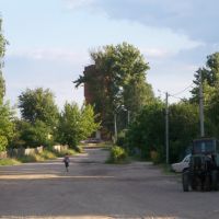 Small street near the rail station, Светлогорск
