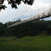 Пешеходный мост через Неман в г. Мосты, Мосты