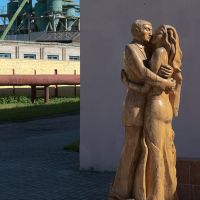 Скульптура перед ЗАГСом. :-), Мосты