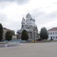 Main square in Svisloch, Свислочь