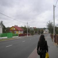 Вниз по улице Ружанской к центру, Слоним