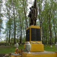 Памятник погибшим в ВОВ, Бобр