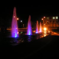Fountain in Vileyka. Фонтан в Вилейке., Вилейка