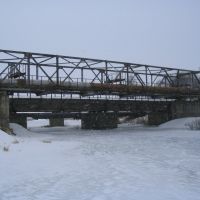 ЖД мост около ГРЭС, Жодино