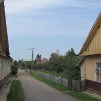 small street, Заславль