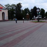Pedestrian street in Maladziečna, Молодечно