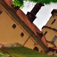 Отражение несвижского замка Радзивиллов.   Reflection of the Radziwills Castle in Niasvizh, Несвиж